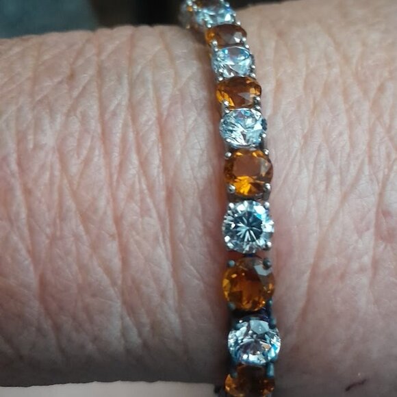 Gemstone Bracelets in .925 Sterling Silver ((NWOT) - Picture 8 of 11